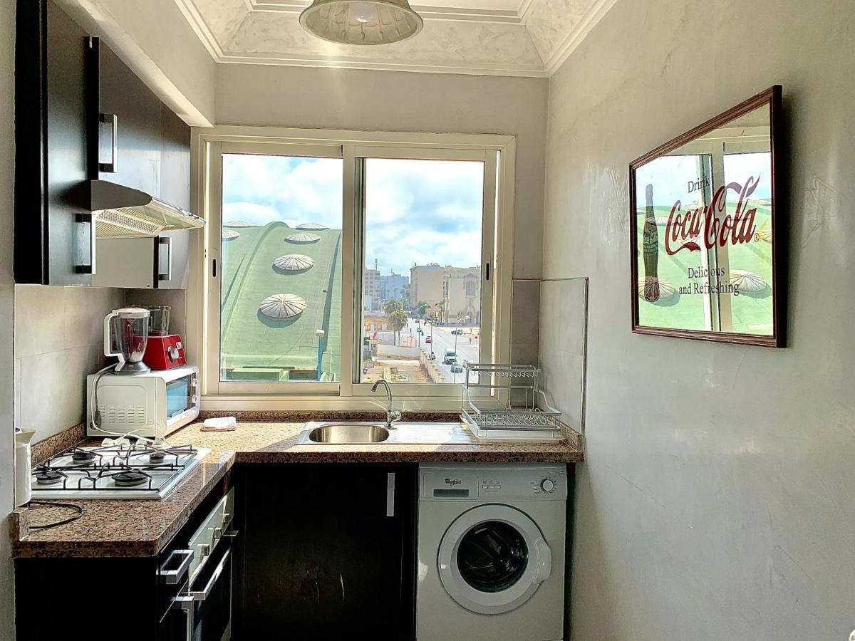 Sab 8 - Amazing View. 2 Bedrooms In Front Of The Mosque Hassan. Perfect Location Casablanca Exteriér fotografie
